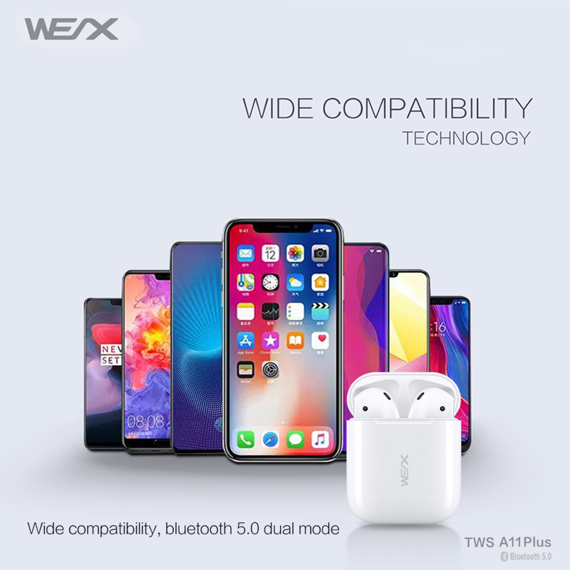 WEX - Earphone Bluetooth A11 TWS